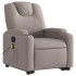 Sillón de masaje eléctrico reclinable elevable tela