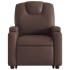 Sillón reclinable elevable eléctrico de cuero sintético