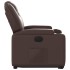 Sillón reclinable elevable eléctrico de cuero sintético