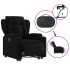 Sillón eléctrico reclinable elevable de tela