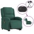 Sillón masaje reclinable elevable terciopelo verde