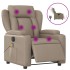 Sillón reclinable de masaje eléctrico cuero sintético
