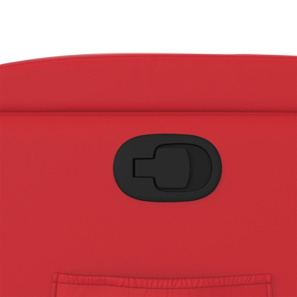 Sillón reclinable elevable cuero artificial