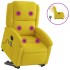 Sillón reclinable masaje eléctrico elevable terciopelo