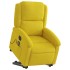 Sillón reclinable masaje eléctrico elevable terciopelo