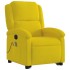 Sillón reclinable masaje eléctrico elevable terciopelo