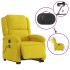 Sillón reclinable masaje eléctrico elevable terciopelo