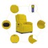 Sillón reclinable masaje eléctrico elevable terciopelo
