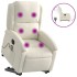 Sillón reclinable de masaje eléctrico elevable terciopelo