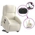 Sillón reclinable de masaje eléctrico elevable terciopelo