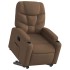 Sillón eléctrico reclinable elevable de tela