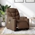 Sillón reclinable de masaje eléctrico tela