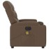 Sillón reclinable de masaje eléctrico tela