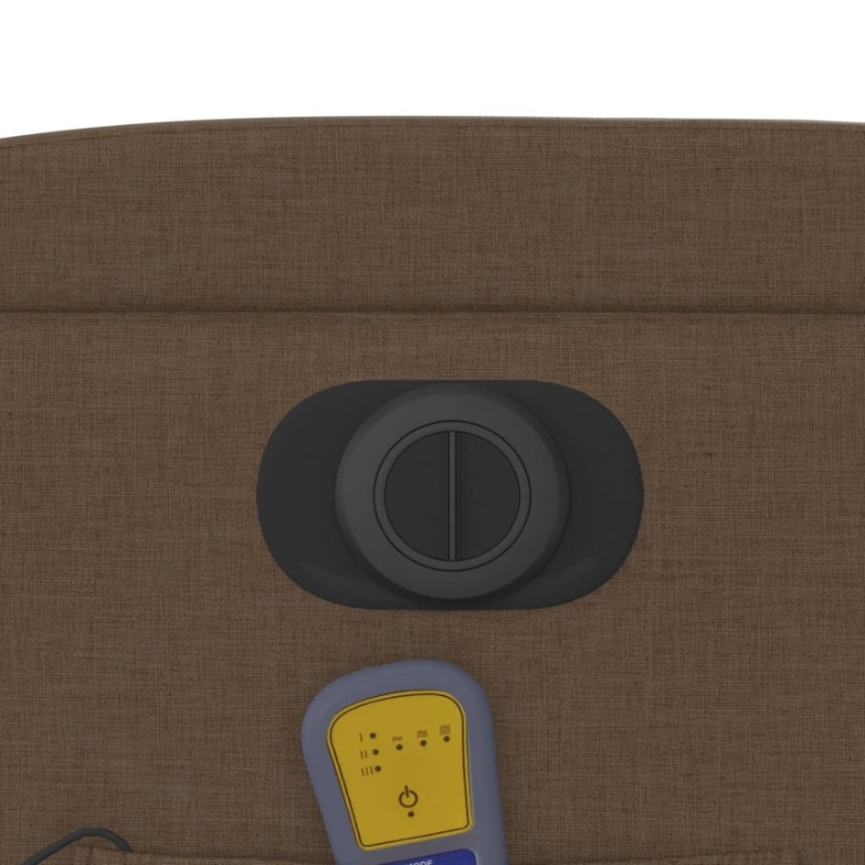 Sillón reclinable de masaje eléctrico tela