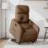 Sillón eléctrico reclinable elevable de tela