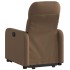Sillón eléctrico reclinable elevable de tela