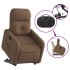 Sillón eléctrico reclinable elevable de tela