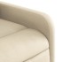 Sillón reclinable elevable de tela color
