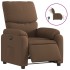Sillón reclinable eléctrico de tela