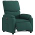 Sillón reclinable eléctrico tela verde