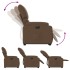 Sillón eléctrico reclinable elevable de tela