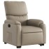 Sillón reclinable elevable cuero artificial color