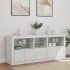 Aparador con luces LED blanco 162x37x67