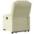 Sillón reclinable elevable cuero auténtico color