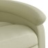 Sillón reclinable elevable cuero auténtico color