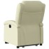 Sillón reclinable eléctrico elevable cuero auténtico