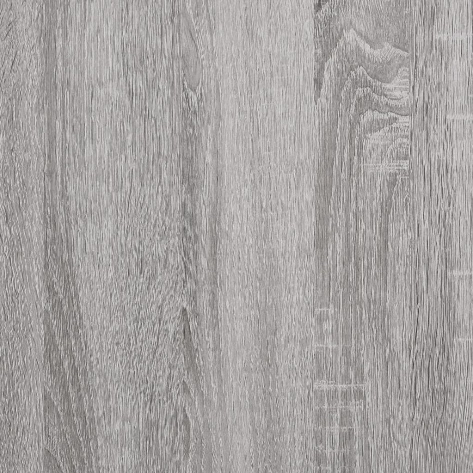 Banco zapatero madera de ingeniería gris Sonoma 102x32x50