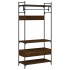 Armario cajones madera ingeniería marrón roble 89x39x184,5