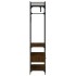 Armario cajones madera ingeniería marrón roble 89x39x184,5