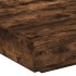 Mesa de centro madera de ingeniería roble ahumado 100x100x31