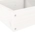 Jardinera 4 niveles madera maciza pino blanca 106x104,5x36