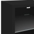 Muebles de TV de pared con LED 7 pzas madera ingeniería