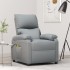 Sillón de masaje tela gris