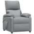 Sillón de masaje tela gris