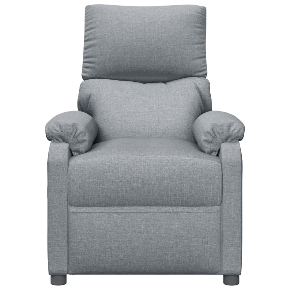 Sillón de masaje tela gris