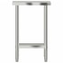 Mesa de trabajo de cocina acero inoxidable 55x30x85