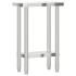 Mesa de trabajo de cocina acero inoxidable 55x30x85