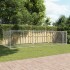 Jaula de perros con puerta acero galvanizado gris 6x2x1,5