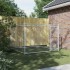 Jaula de perros con puerta acero galvanizado gris 2x2x1,5