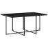 Set de comedor jardín 11 pzas con cojines ratán sintético