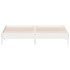 Cama sin colchón madera maciza de pino blanca 180x200