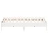 Cama sin colchón madera maciza de pino blanca 180x200
