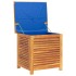 Caja de almacenaje de jardín madera maciza acacia 60x50x56