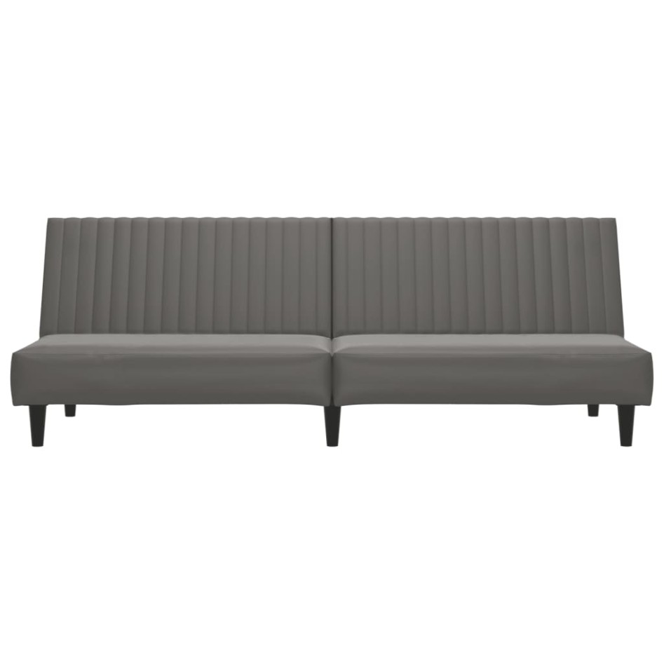 Sofá cama de 2 plazas cuero sintético