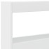 Cabecero de cama con LED blanco 160x17x102