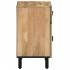 Mesita de noche madera maciza de mango 50x33x60